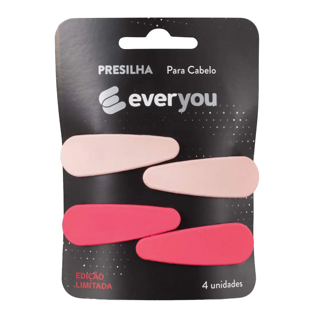 Tic Tac para Cabelo Ever You Matte 4 Unidades
