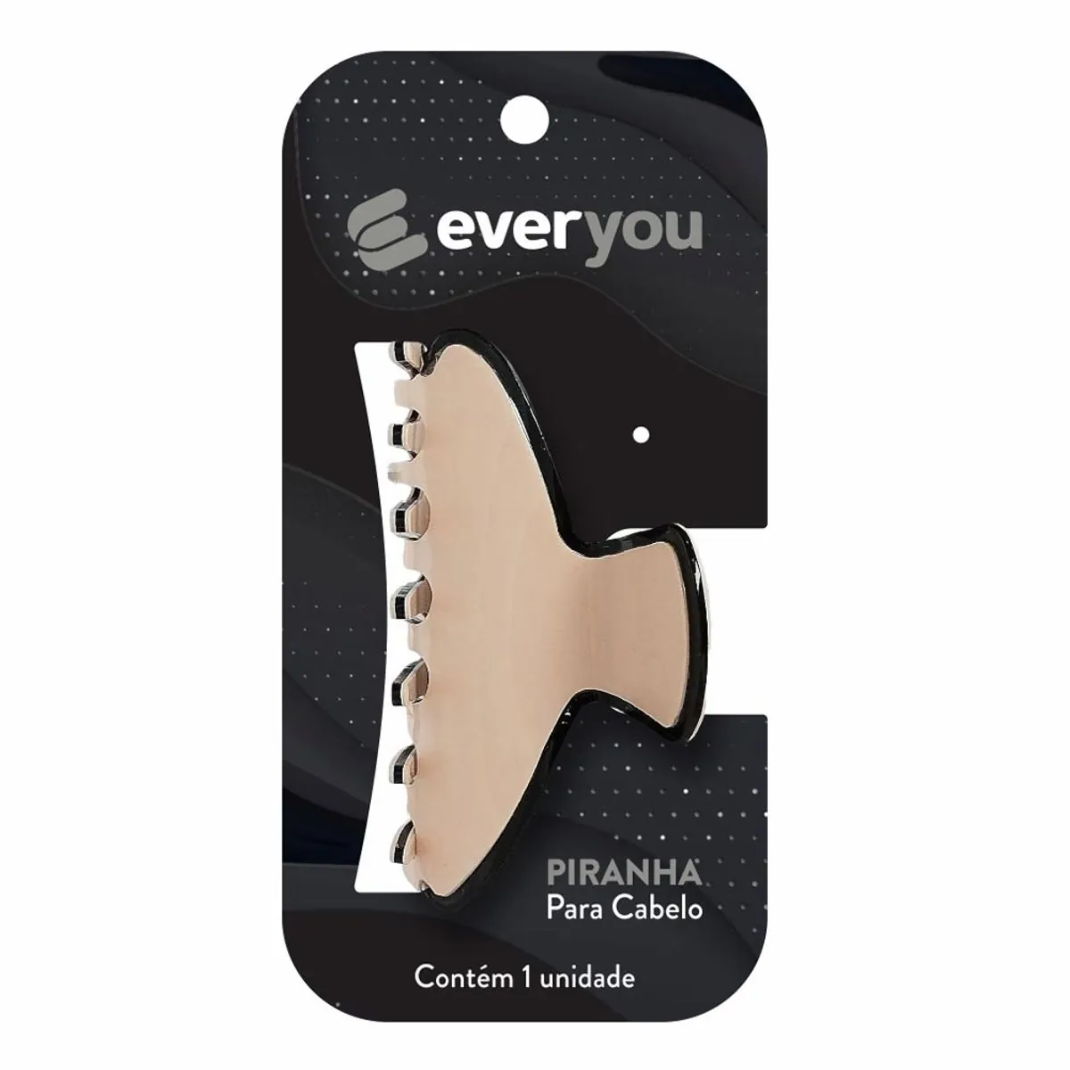 Piranha para Cabelo Ever You Duas Cores Médias 1 Unidade