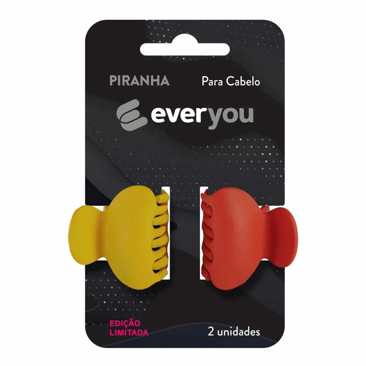 Piranha para Cabelo Ever You Pequena 2 Unidades
