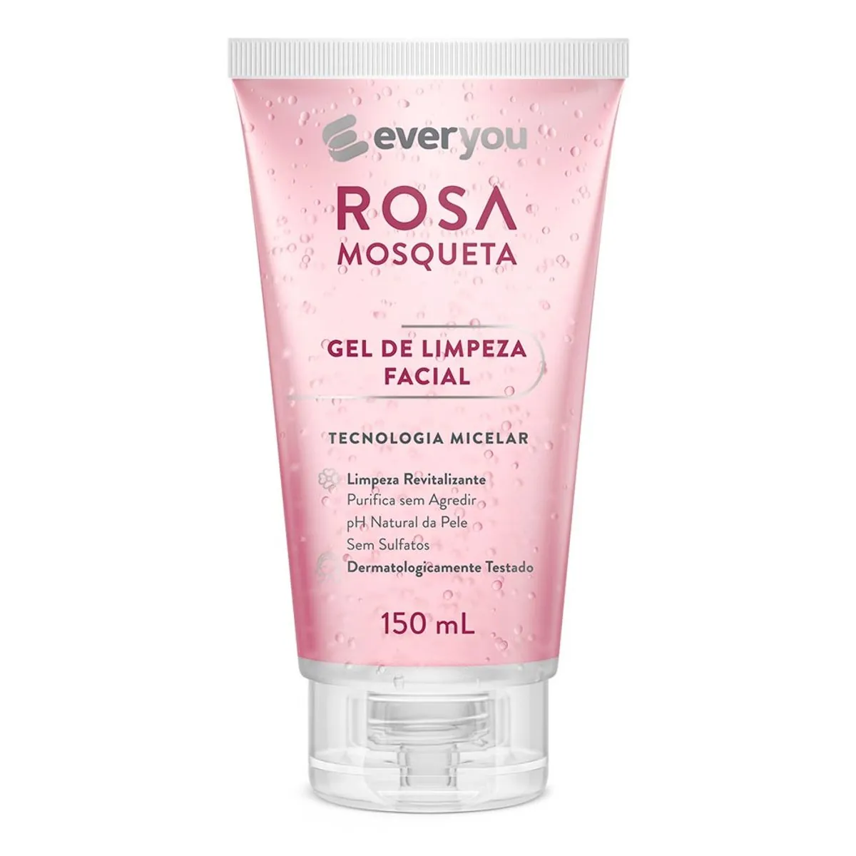 Gel de Limpeza Facial Ever You Rosa Mosqueta 150ml