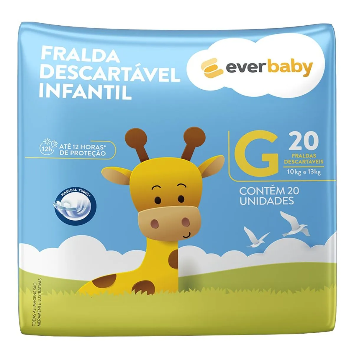 Fralda Ever Baby G 20 Unidades