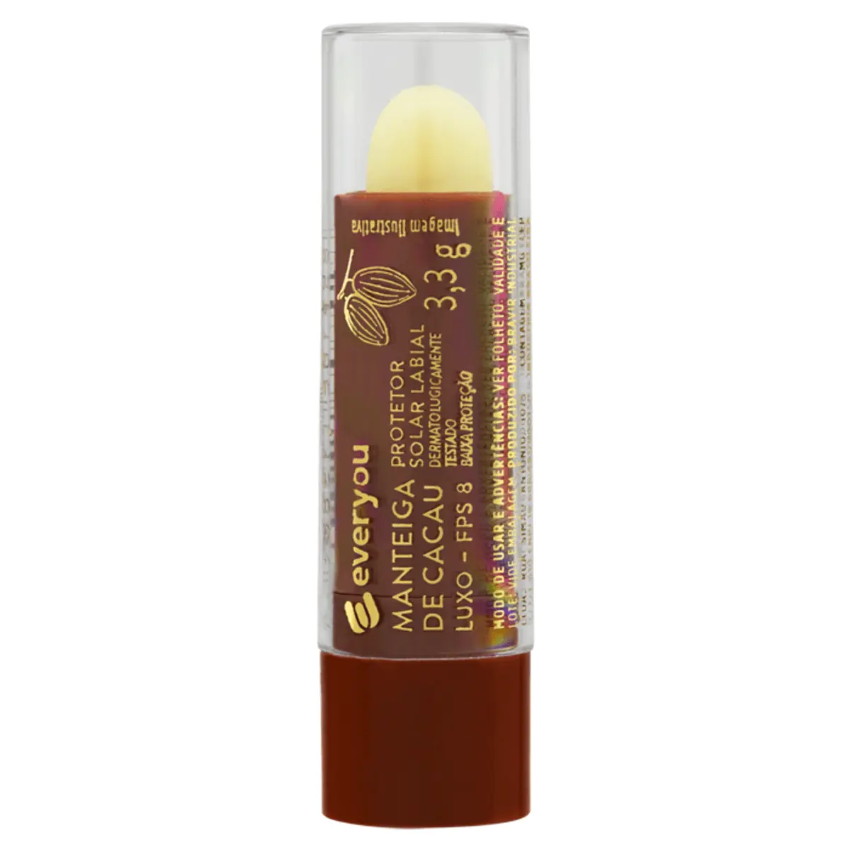 Manteiga De Cacau Ever You FPS8 3,3g