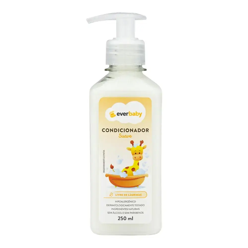 Condicionador Infantil Ever Baby Suave 250ml