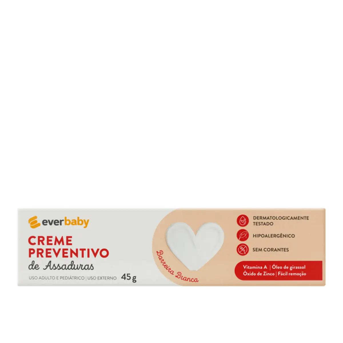 Creme Preventivo De Assaduras Ever Baby 45g