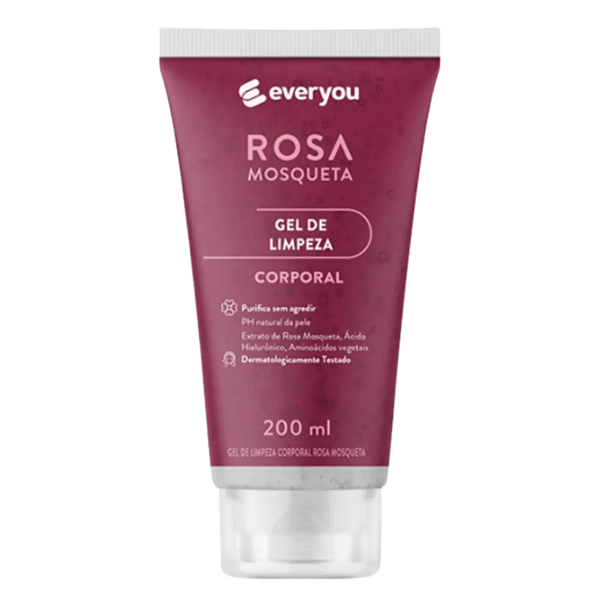 Gel De Limpeza Corporal Ever You Rosa Mosqueta 200ml