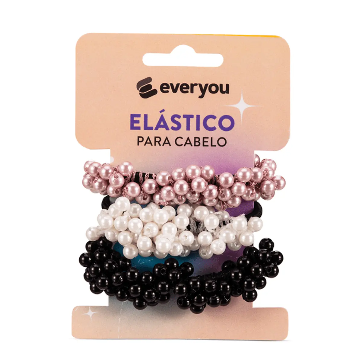 Elástico Perolas Ever You 3 Unidades