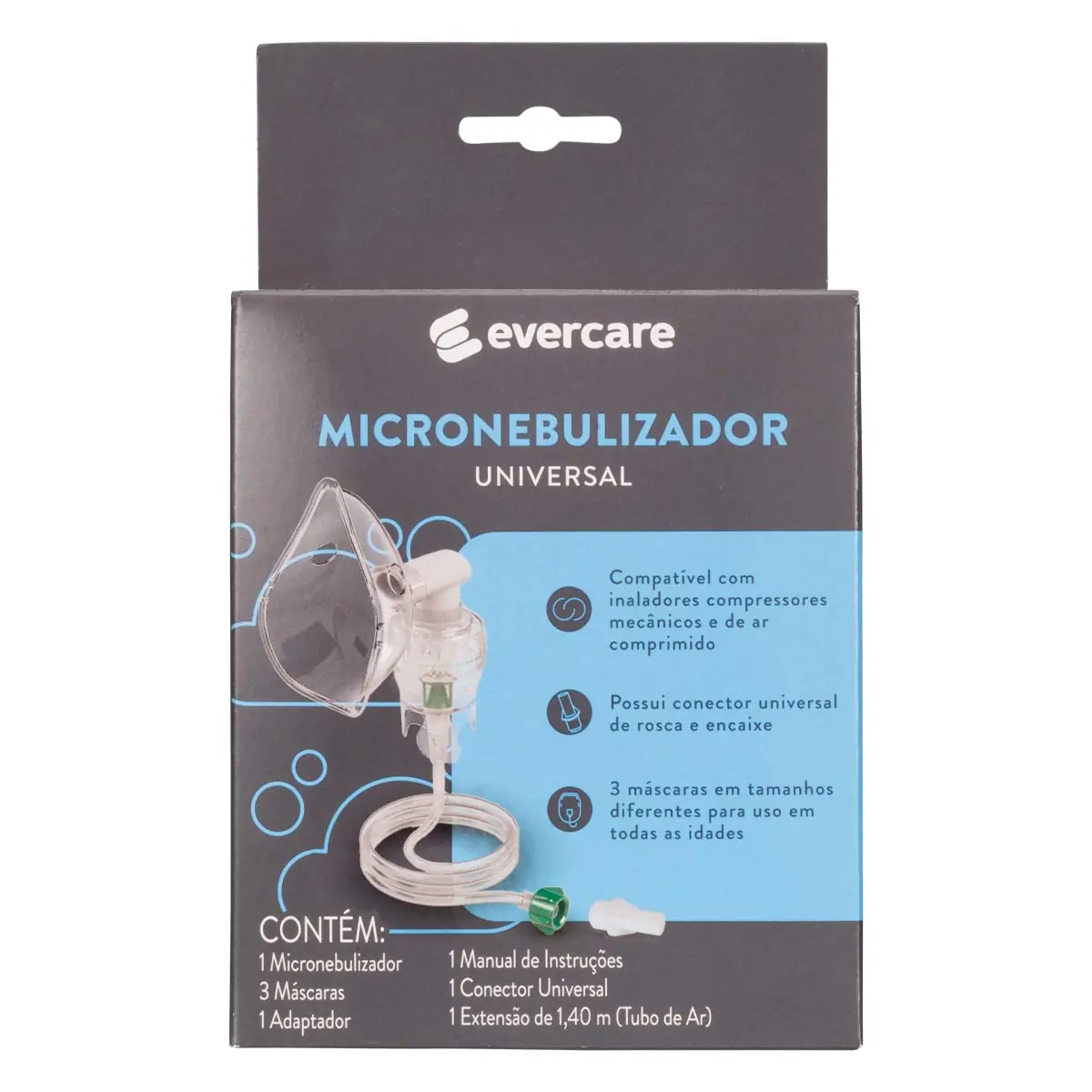 Kit Micronebulizador Universal Ever Care 1 Unidade
