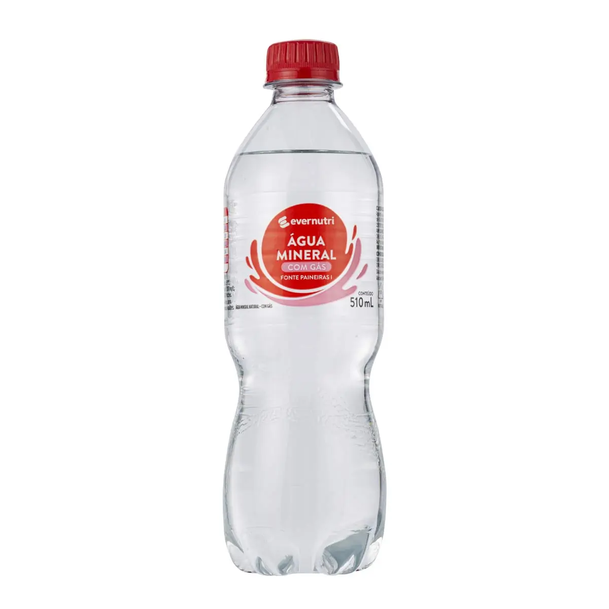 Água Mineral Ever Nutri Com Gás 510ml