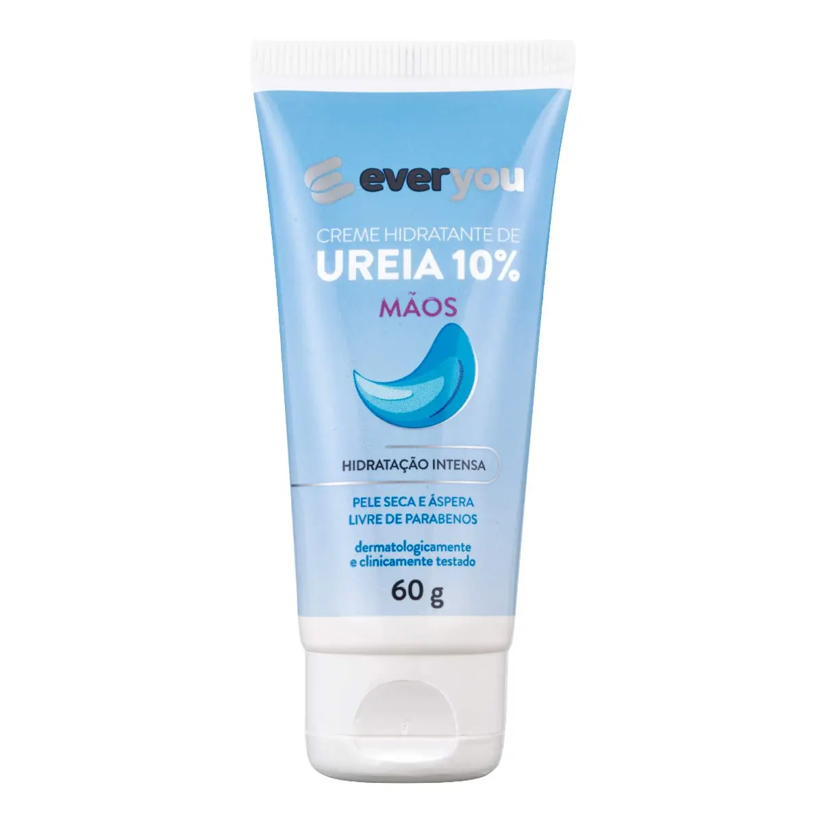 Creme de Ureia para Mãos Ever You 10% 60g