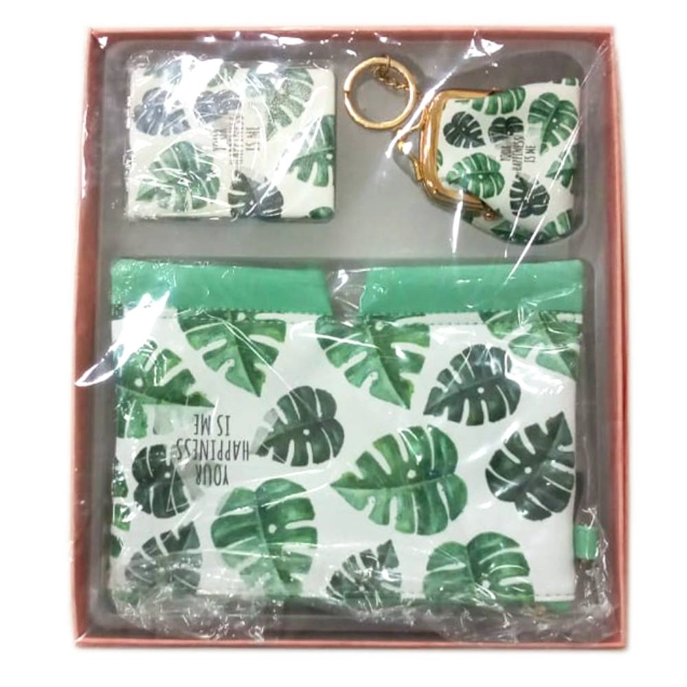 Necessaire/estojo/frasqueira Livvi Beauty Kit Folhas 1un