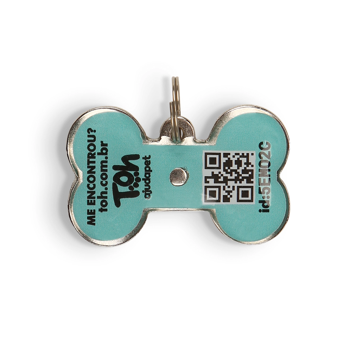 Toh Pingente Qr Code Osso G Verde Tiffany
