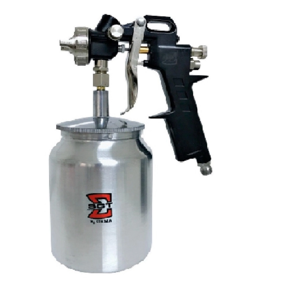 Pistola De Pintura Pneumática Bico 1.7 1000ml Sgt3112a