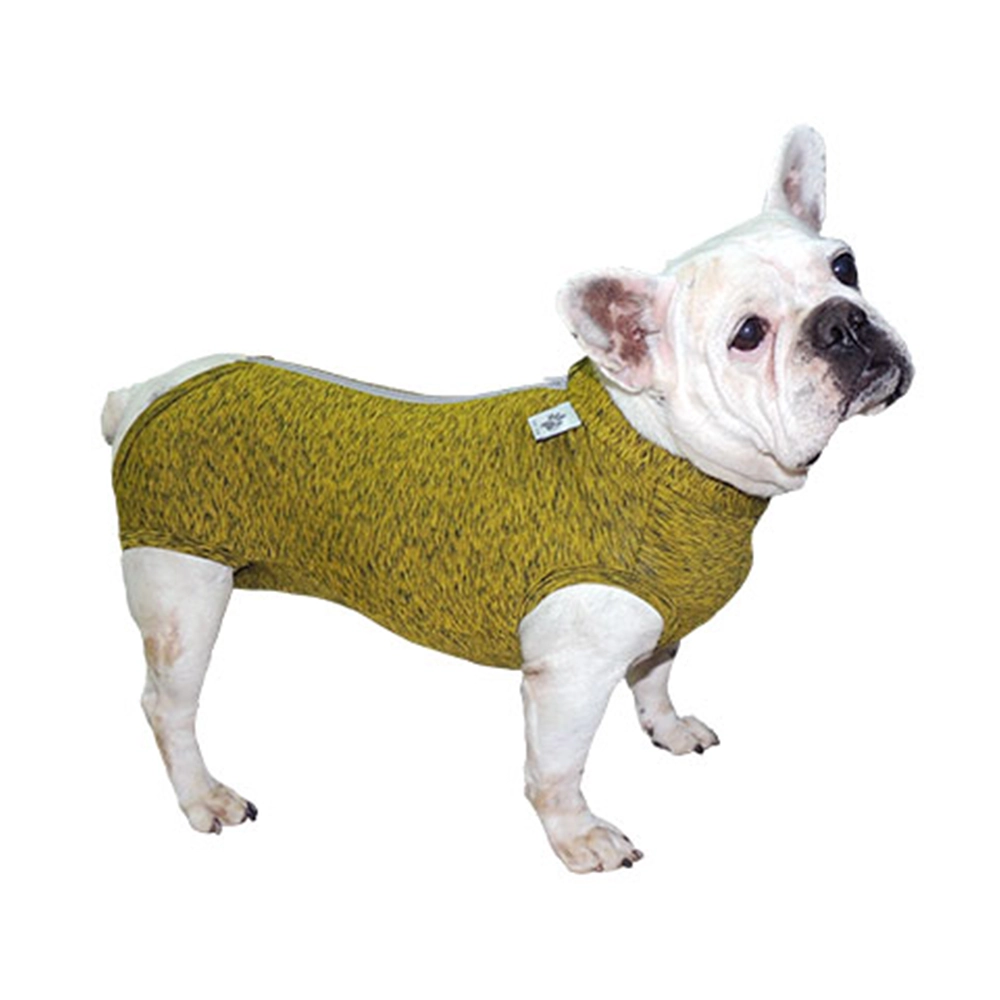 Roupa Pós Castração Pet Med Fit Dry Para Buldogue Francês Color Tamanho G