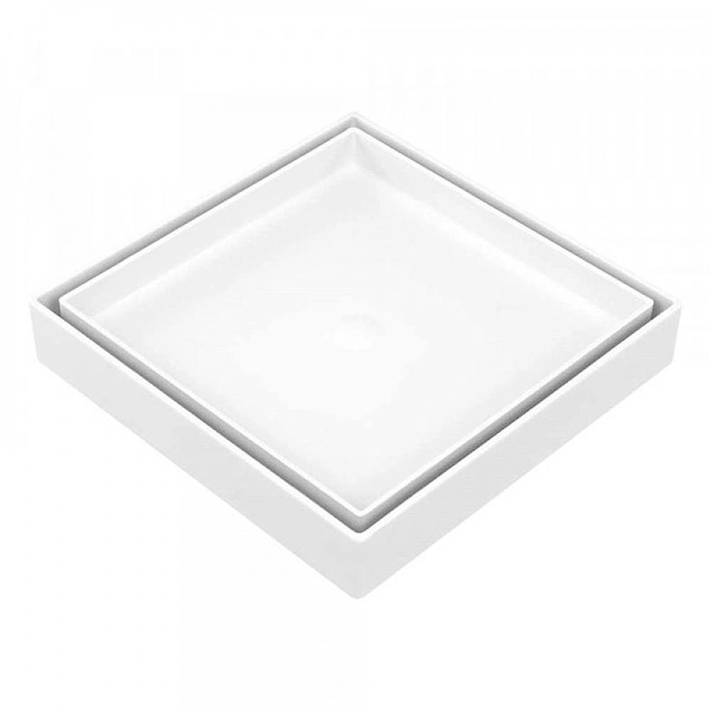 Ralo Oculto Invisível Branco