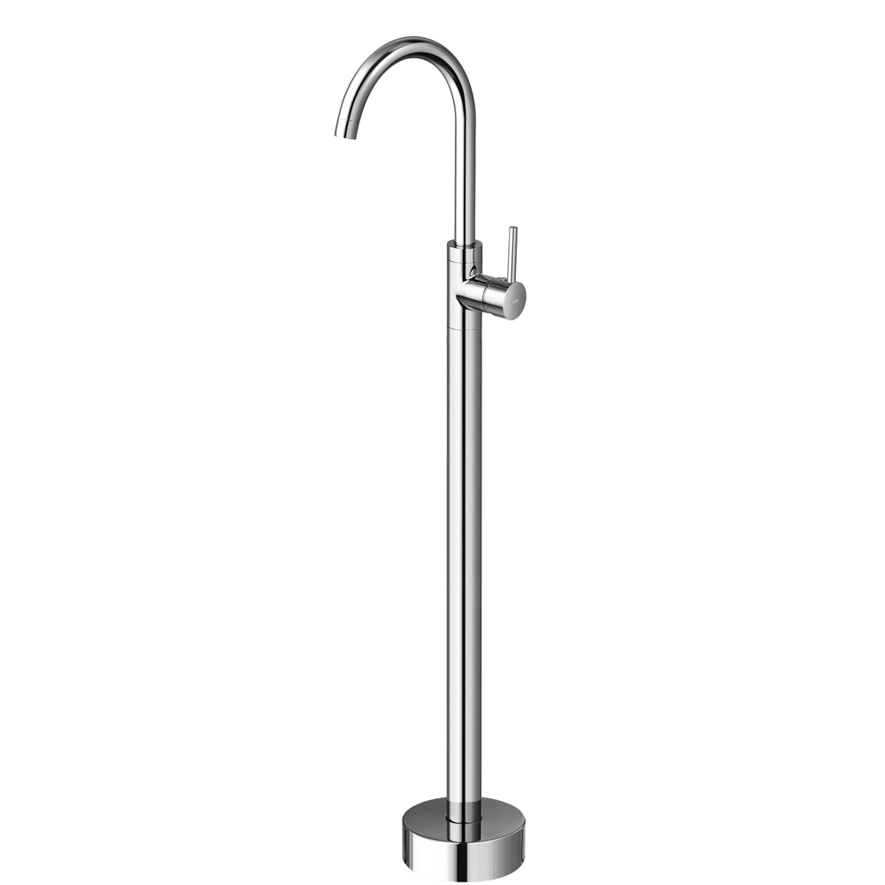 Torneira Monocomando De Piso Para Banheira (fiora Cromada)