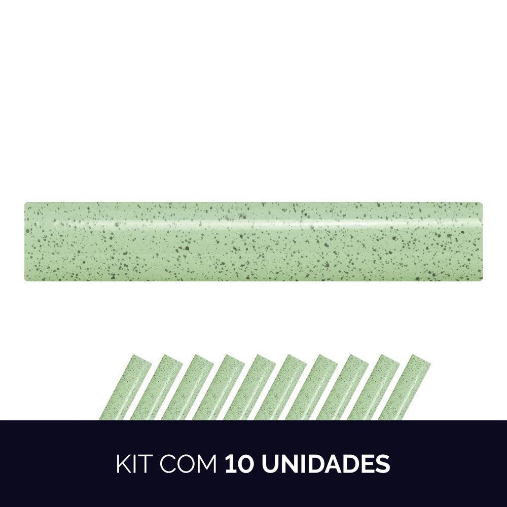 Kit 10 - Cantoneira Côncava Para Piscina 3,5x20 Cm (palau Bright)