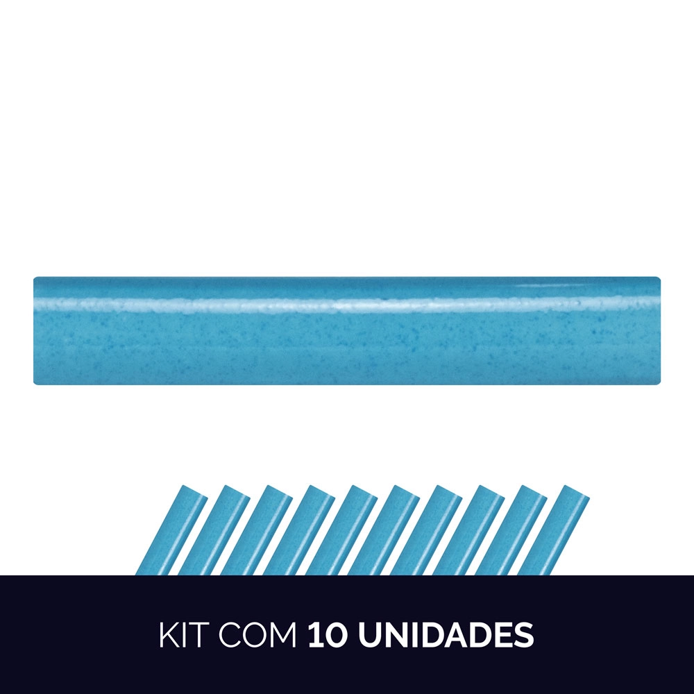 Kit 10 - Cantoneira Côncava Para Piscina 3,5x20 Cm (maui)