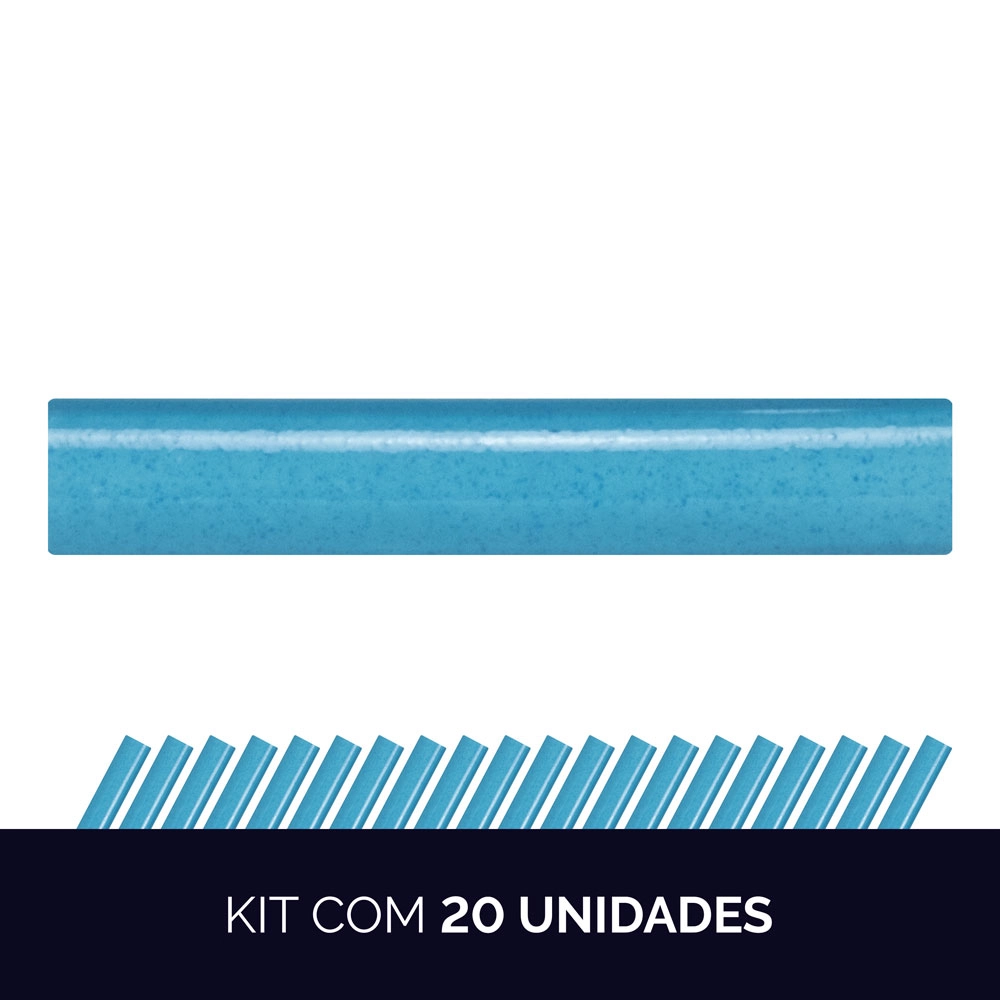 Kit 20 - Cantoneira Côncava Para Piscina 3,5x20 Cm (maui)