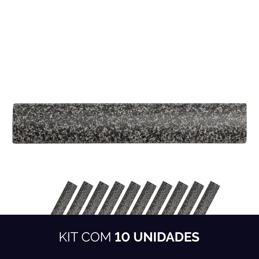 Kit 10 - Cantoneira Côncava Para Piscina 3,5x20 Cm (kaimú)