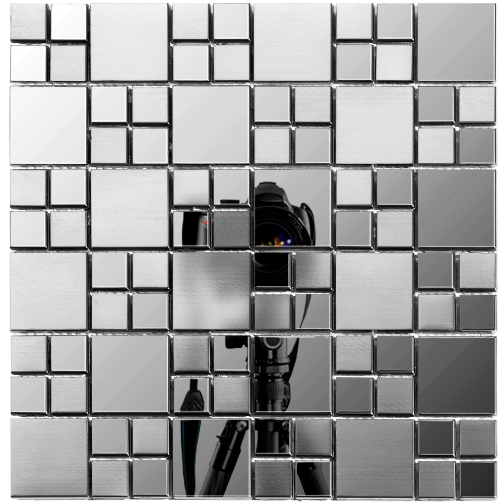 Kit 11 Placas - Pastilhas De Inox Milênio