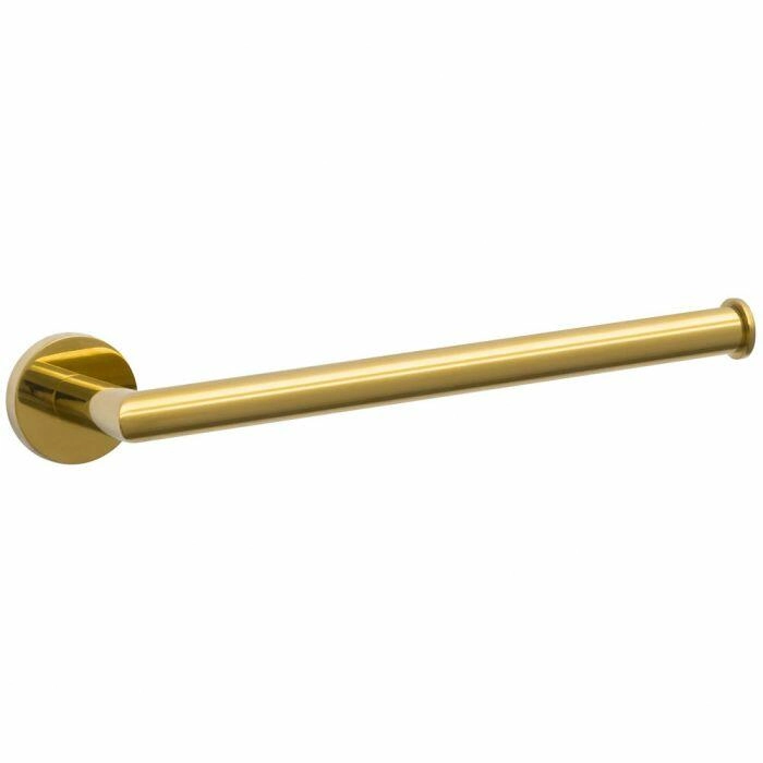 Porta Toalha De Rosto Inox (monet Dourado)