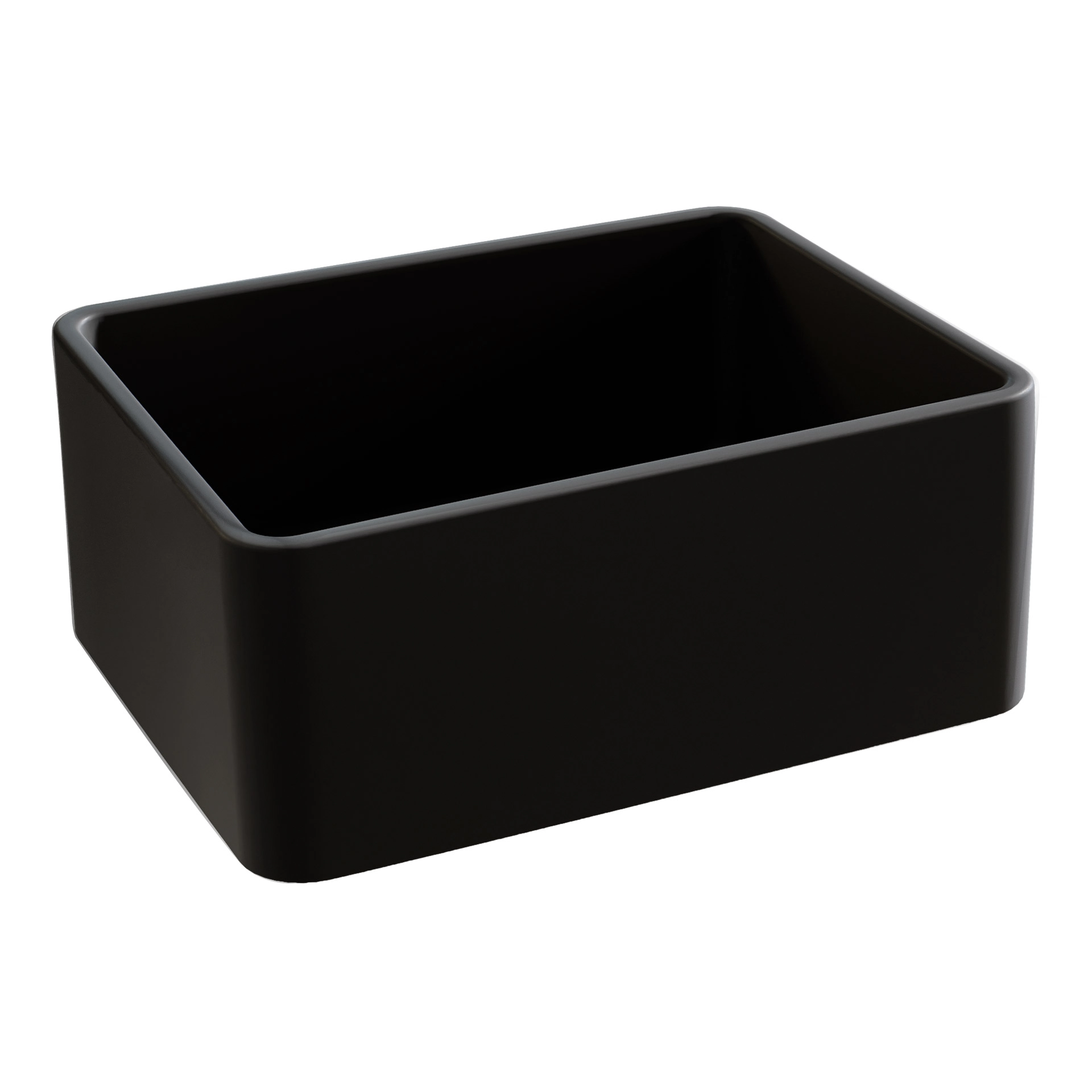 Cuba Fazenda De Cozinha Louça Retangular 61x46 Cm (lucca Preta)