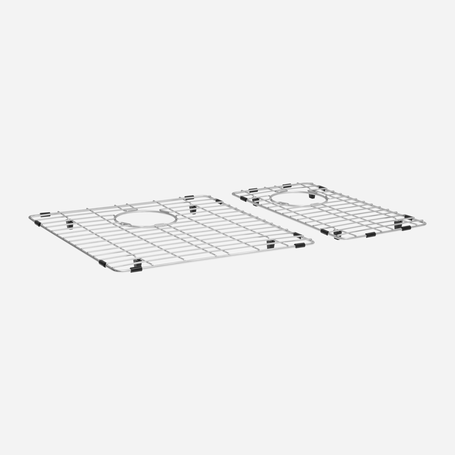 Grade Aramada Inox Para Cuba Dupla 41x42 E 21x42 Cm (escovada)
