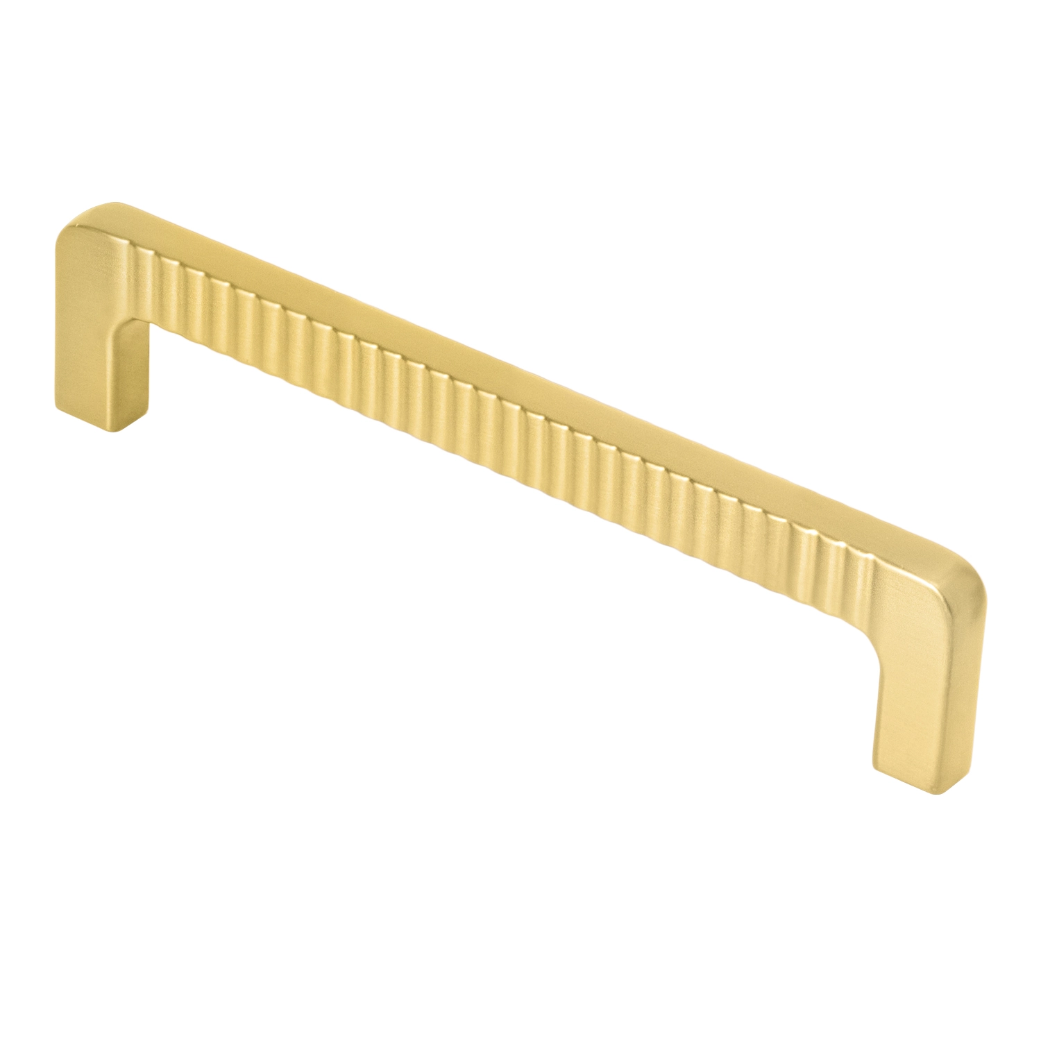Puxador Para Móvel Alça Sobrepor 128 Mm Zamac (petra Dourado Fosco)