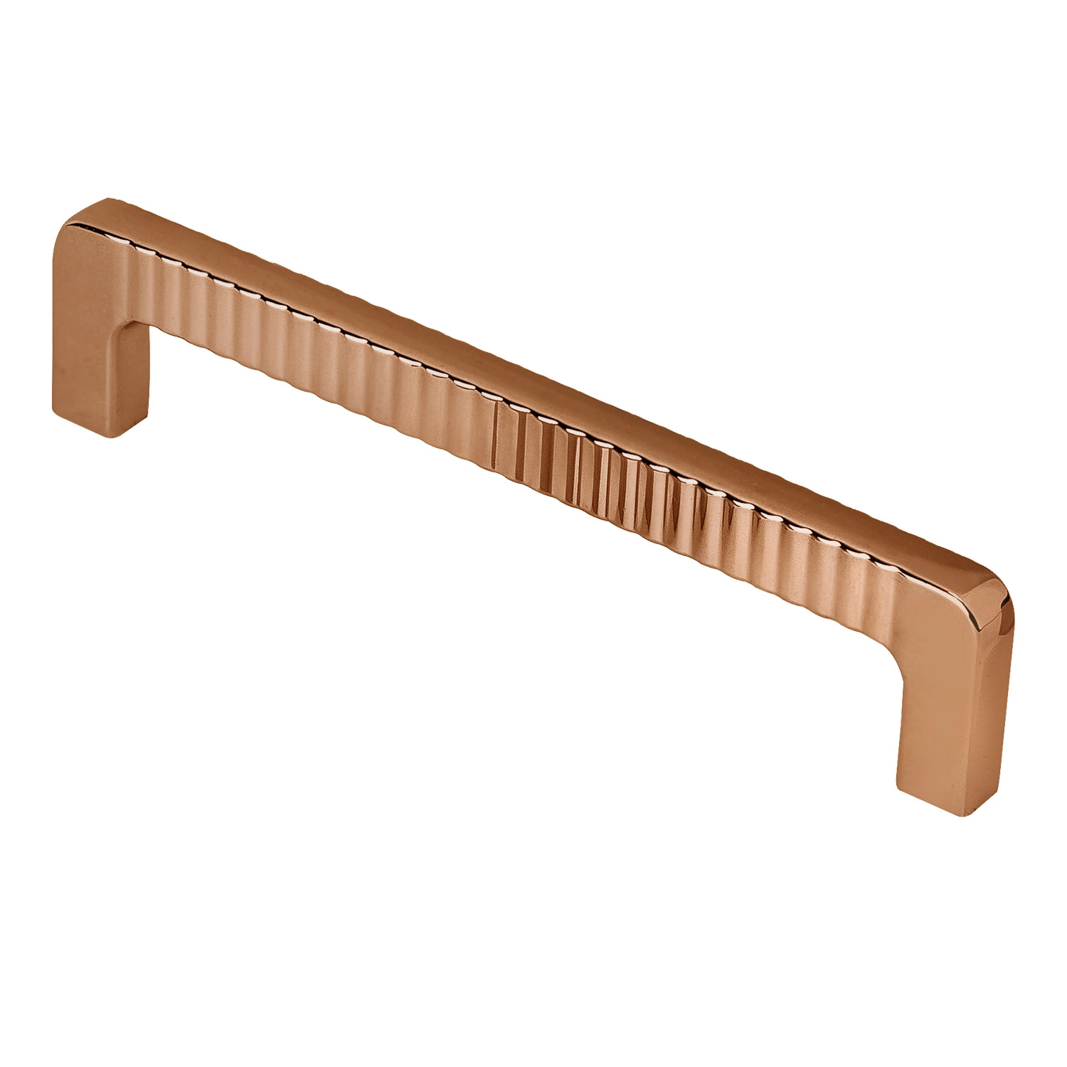 Puxador Para Móvel Alça Sobrepor 128 Mm Zamac (petra Rosé Gold)