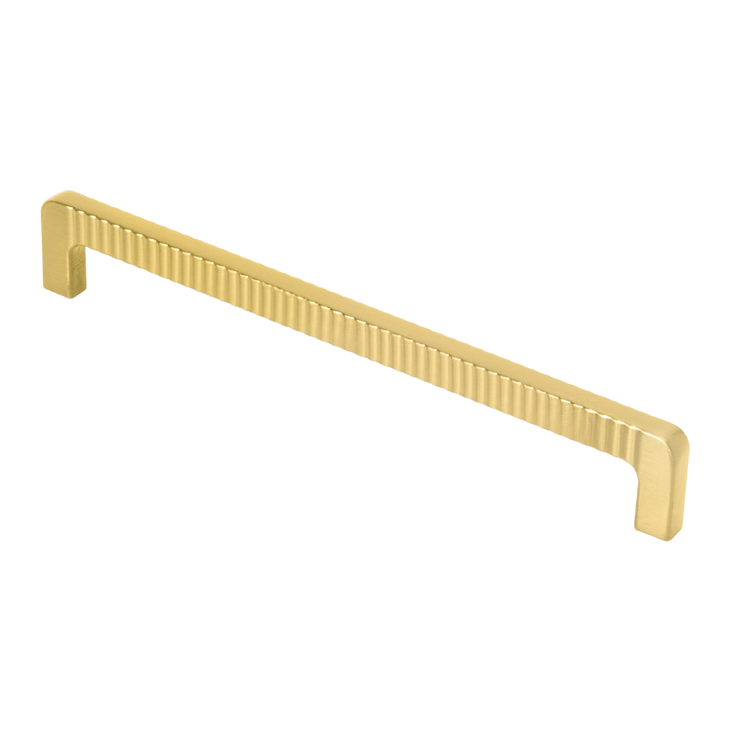 Puxador Para Móvel Alça Sobrepor 192 Mm Zamac (petra Ouro Fosco)