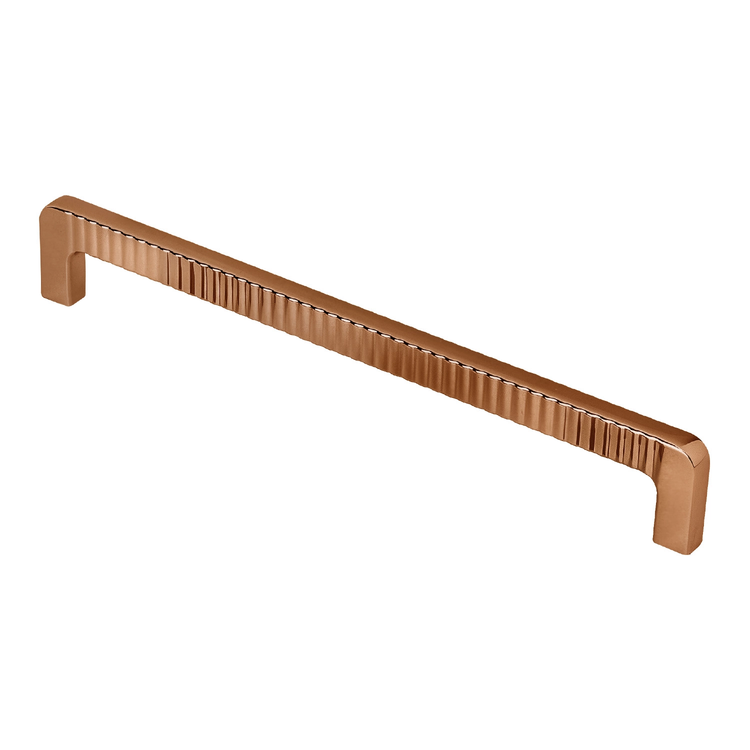 Puxador Para Móvel Alça Sobrepor 192 Mm Zamac (petra Rosé Gold)