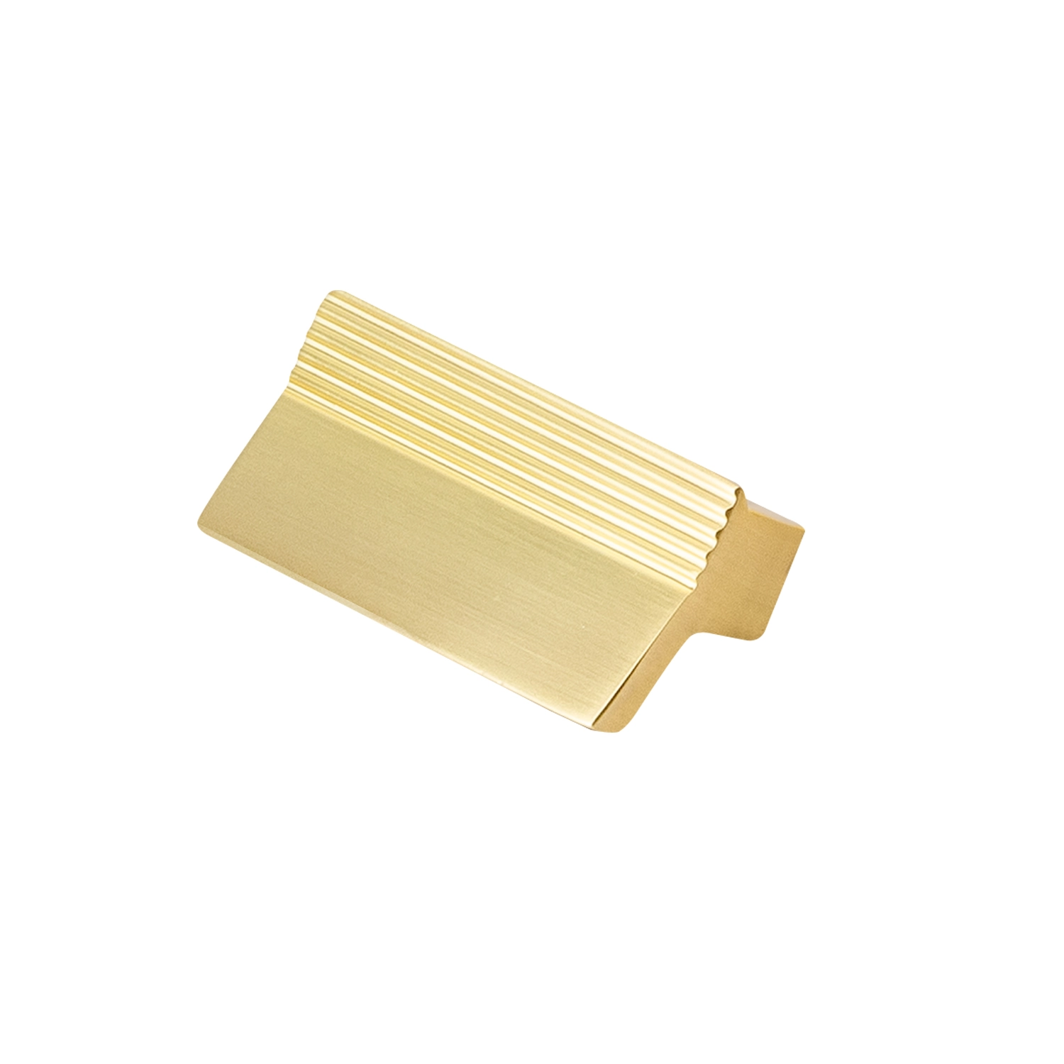 Puxador Para Móvel Alça Sobrepor 32 Mm Zamac (troia Ouro Fosco)