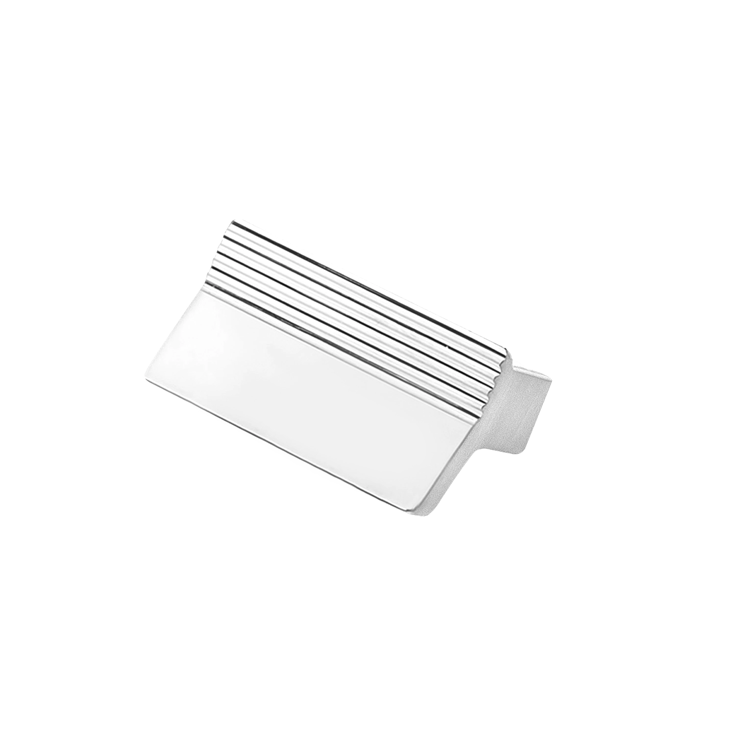 Puxador Para Móvel Alça Sobrepor 32 Mm Zamac (troia Cromado)