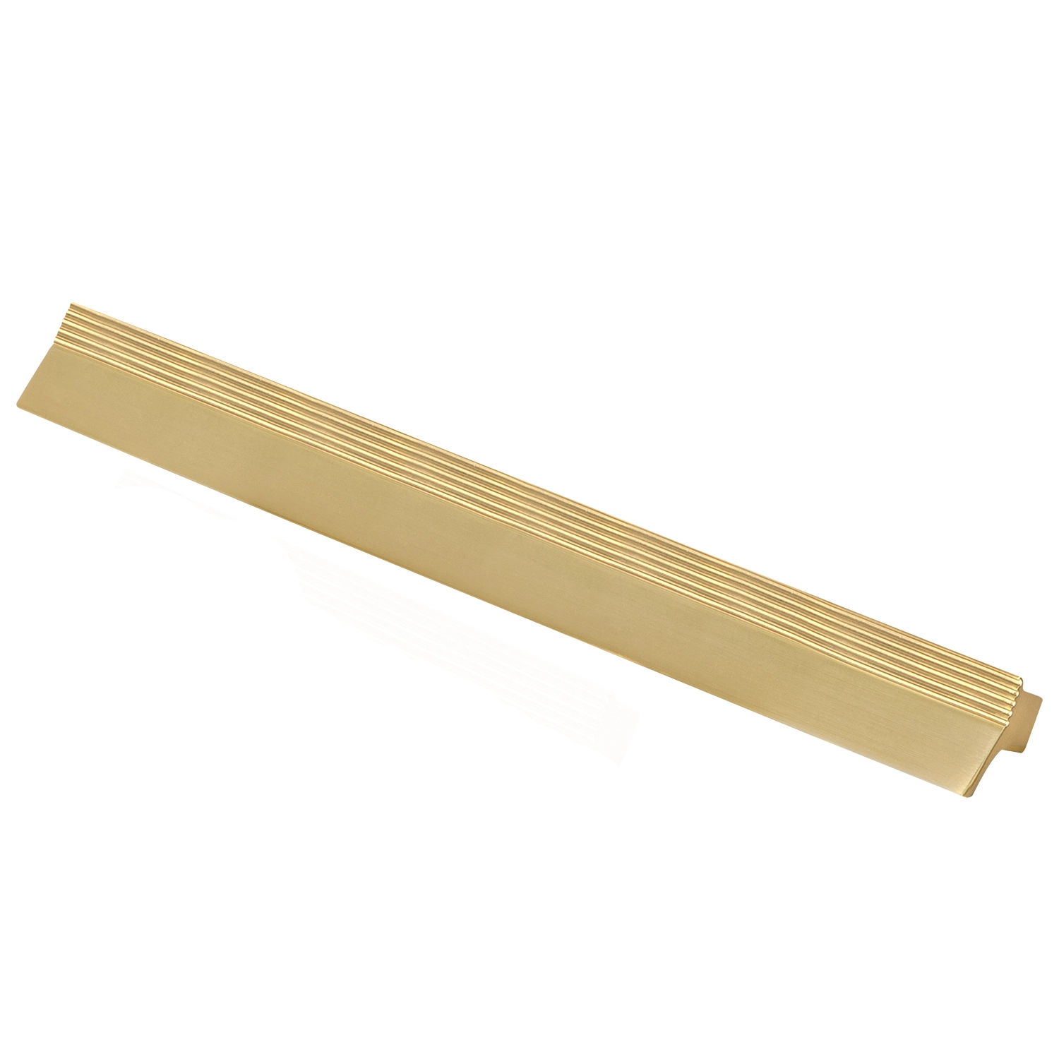 Puxador Para Móvel Alça Sobrepor 192 Mm Zamac (troia Dourado Fosco)
