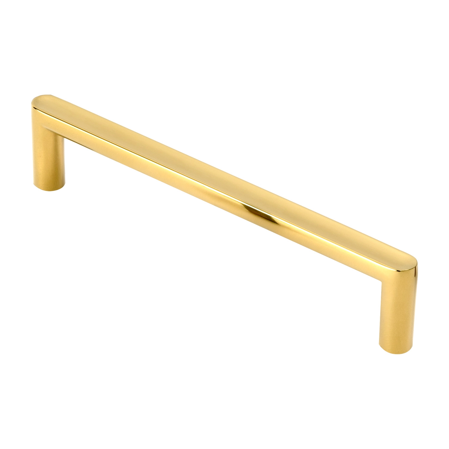 Puxador Para Móvel Alça Sobrepor 128 Mm Zamac (cartago Dourado)