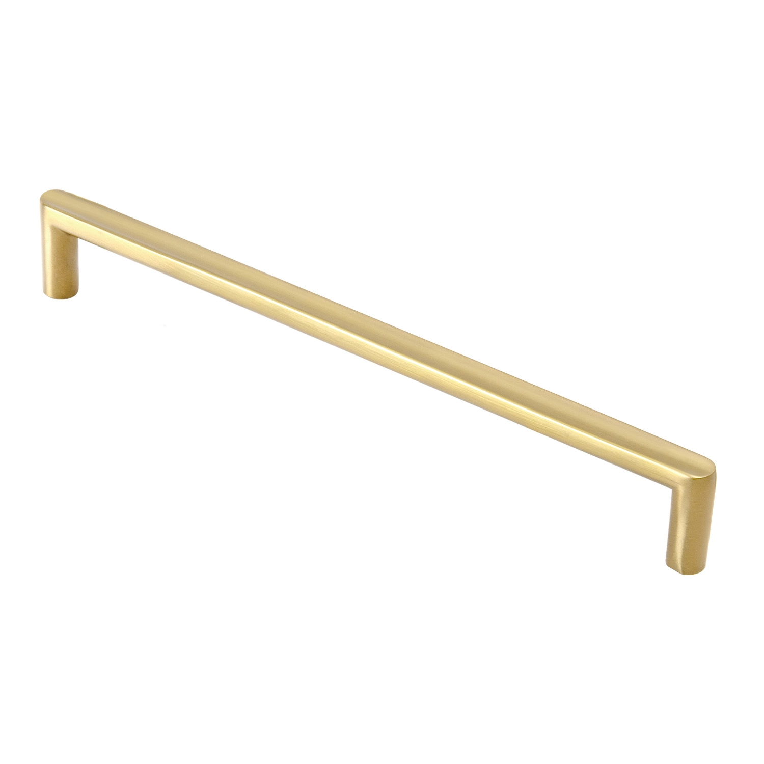 Puxador Para Móvel Alça Sobrepor 192 Mm Zamac (cartago Ouro Fosco)
