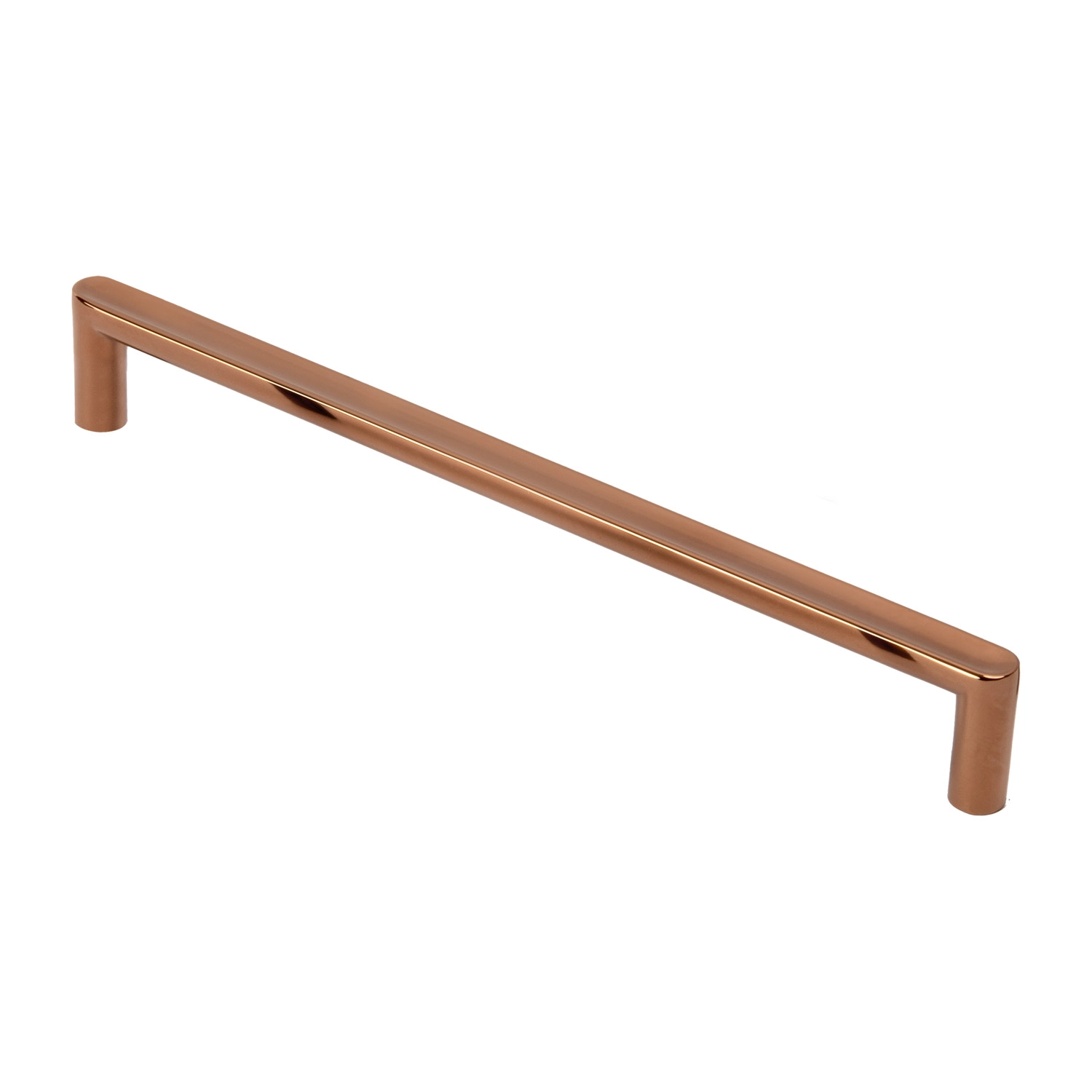 Puxador Para Móvel Alça Sobrepor 192 Mm Zamac (cartago Rosé Gold)