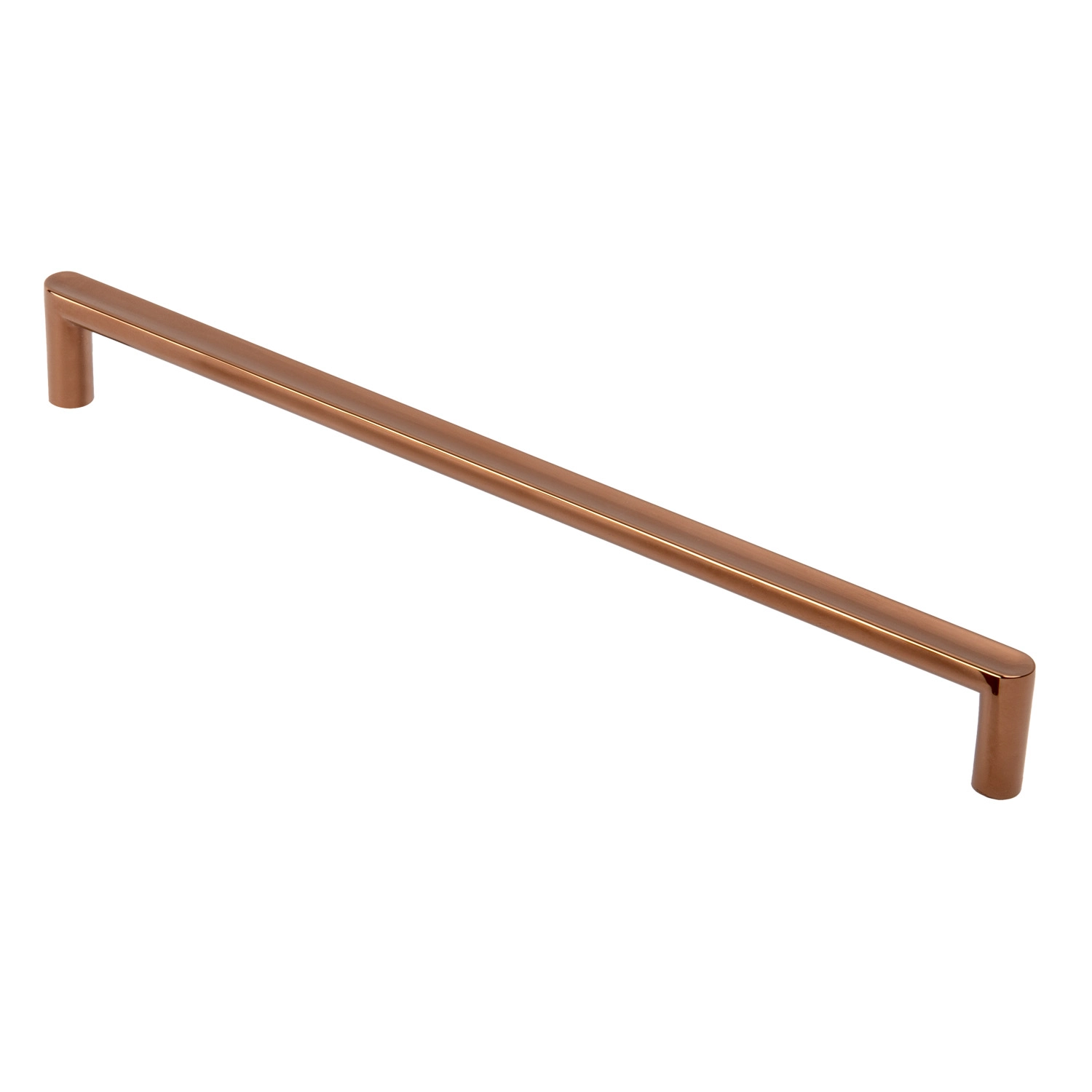 Puxador Para Móvel Alça Sobrepor 224 Mm Zamac (cartago Rosé Gold)