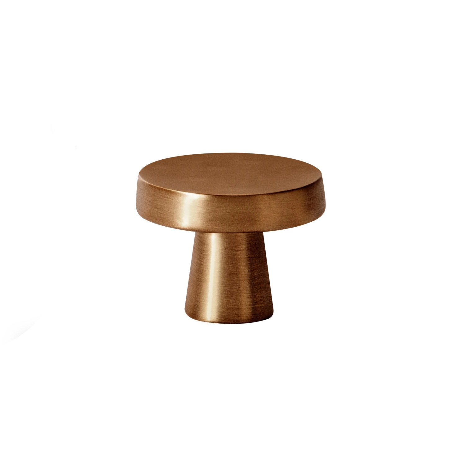 Puxador Para Móvel Ponto Zamac (pompeia Rosé Gold Fosco)