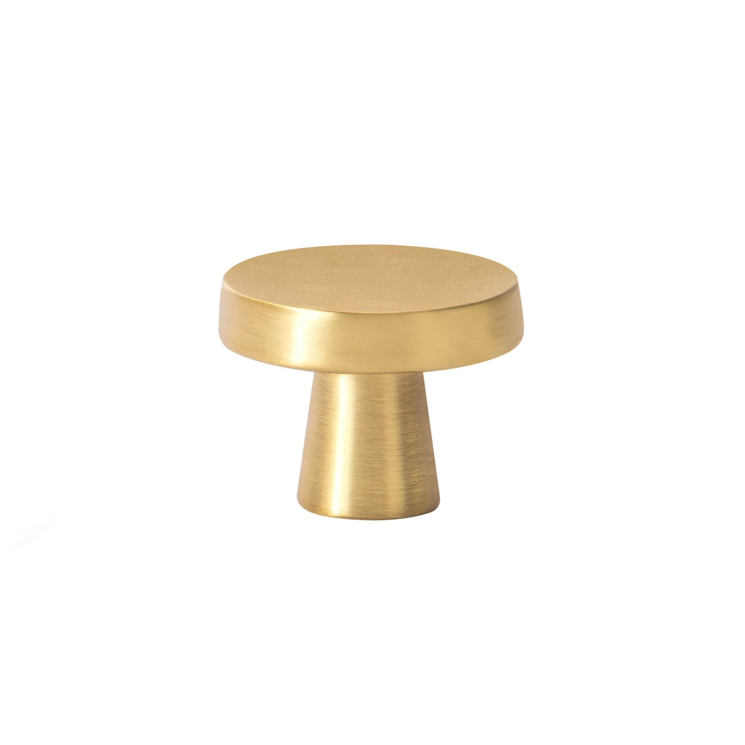 Puxador Para Móvel Ponto Zamac (pompeia Dourado Fosco)