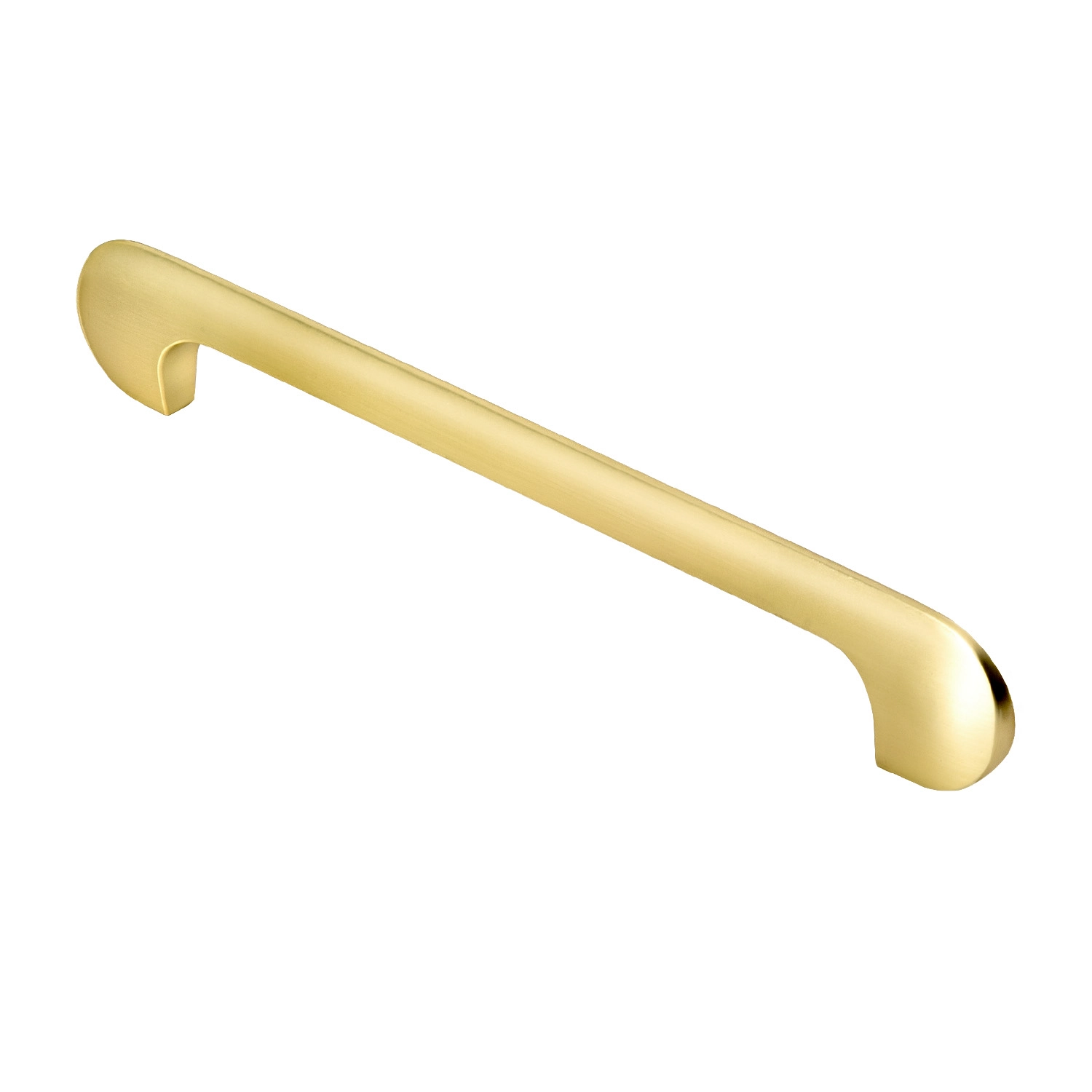 Puxador Para Móvel Alça Sobrepor 160 Mm Zamac (pompeia Ouro Fosco)