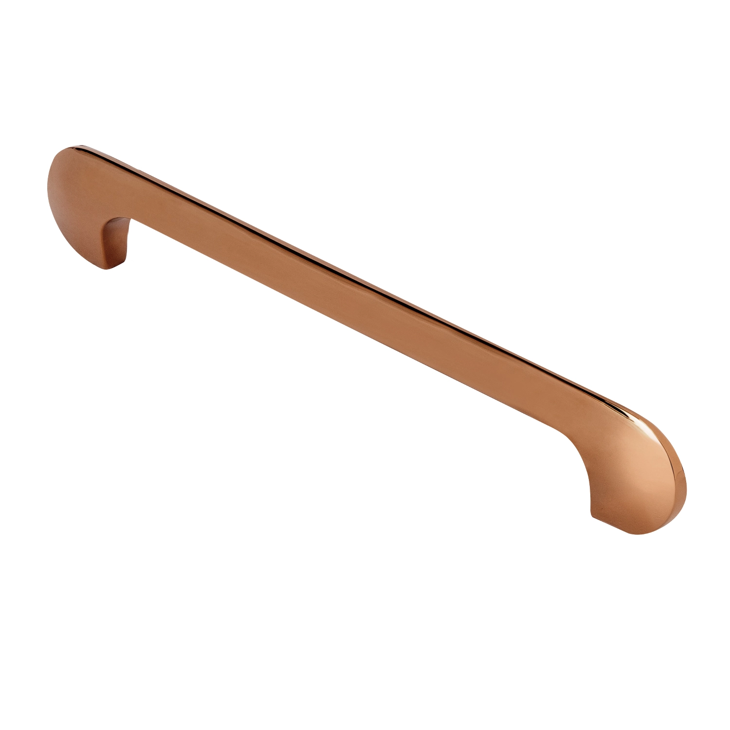 Puxador Para Móvel Alça Sobrepor 160 Mm Zamac (pompeia Rosé Gold)