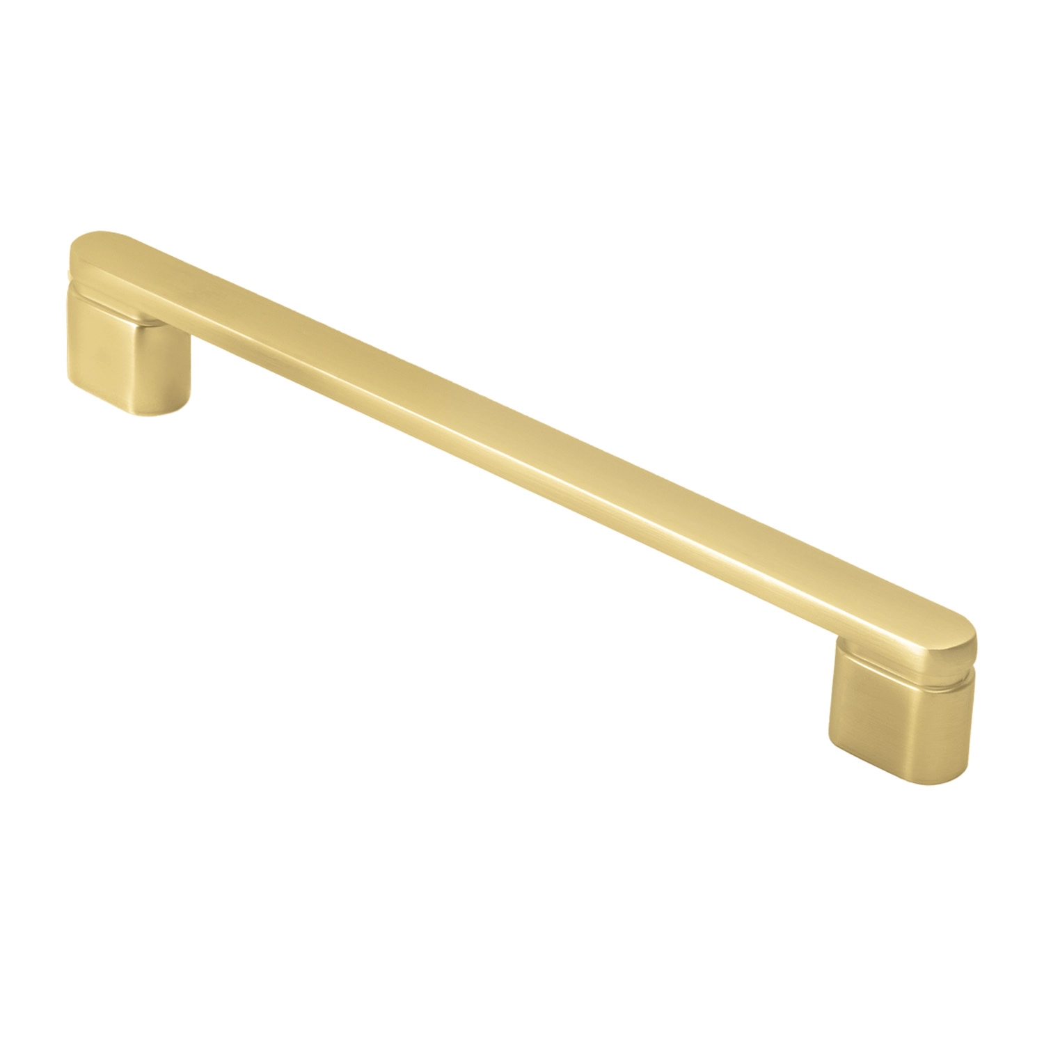 Puxador Para Móvel Alça Sobrepor 160 Mm Zamac (memphis Ouro Fosco)