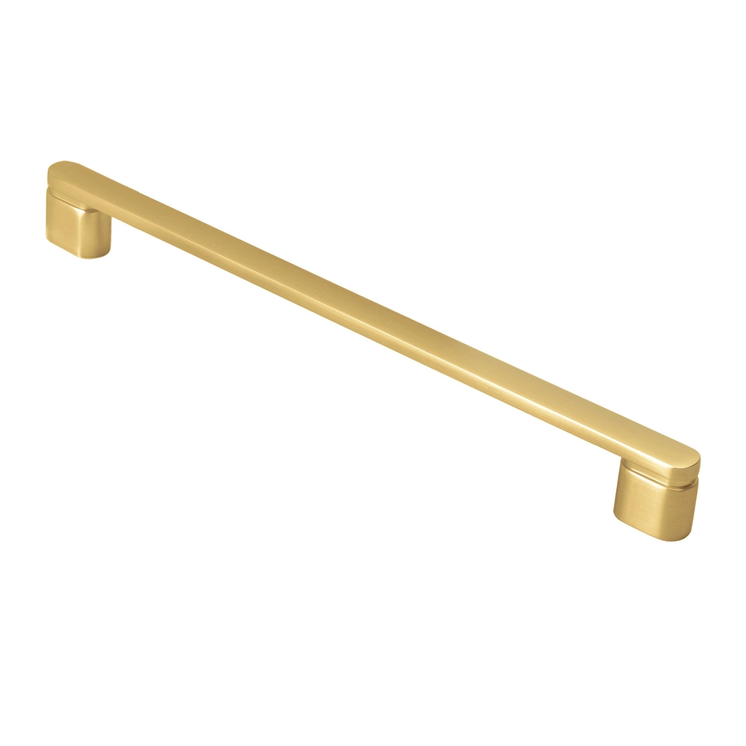 Puxador Para Móvel Alça Sobrepor 224 Mm Zamac (memphis Dourado Fosco)