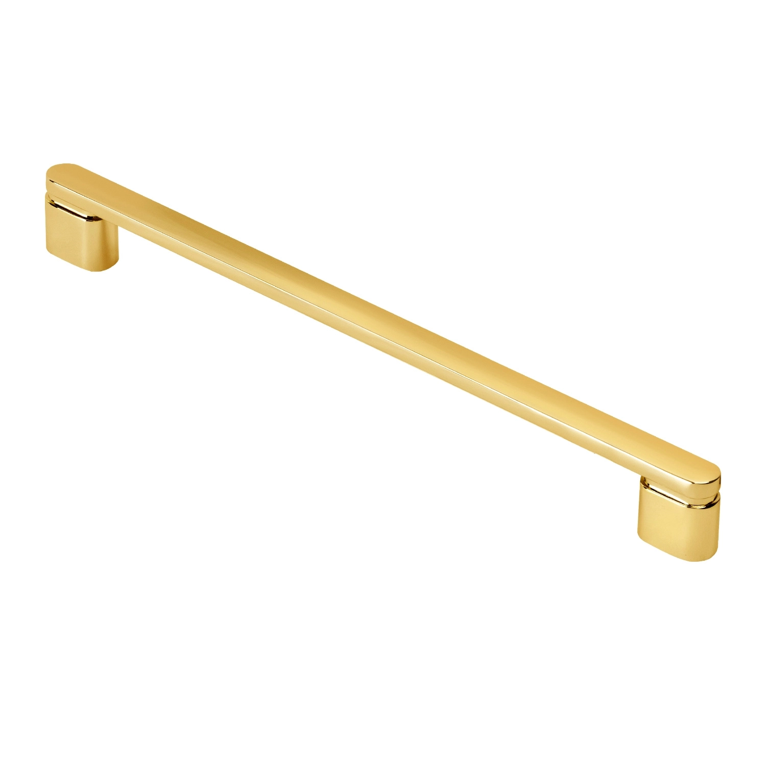 Puxador Para Móvel Alça Sobrepor 224 Mm Zamac (memphis Dourado)