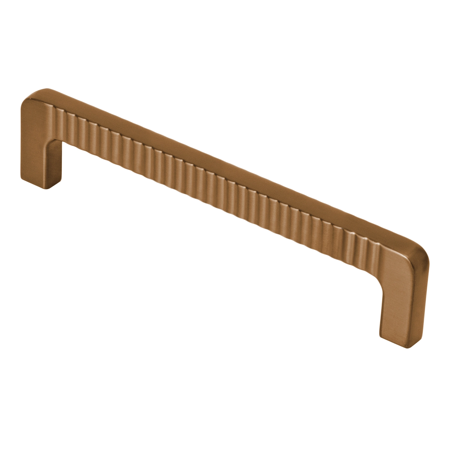Puxador Para Móvel Alça Sobrepor 128 Mm Zamac (petra Rosé Gold Fosco)