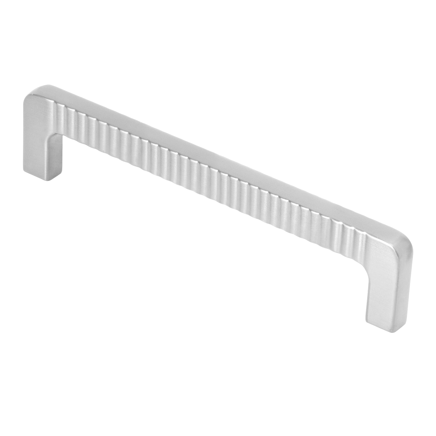 Puxador Para Móvel Alça Sobrepor 128 Mm Zamac (petra Escovado)