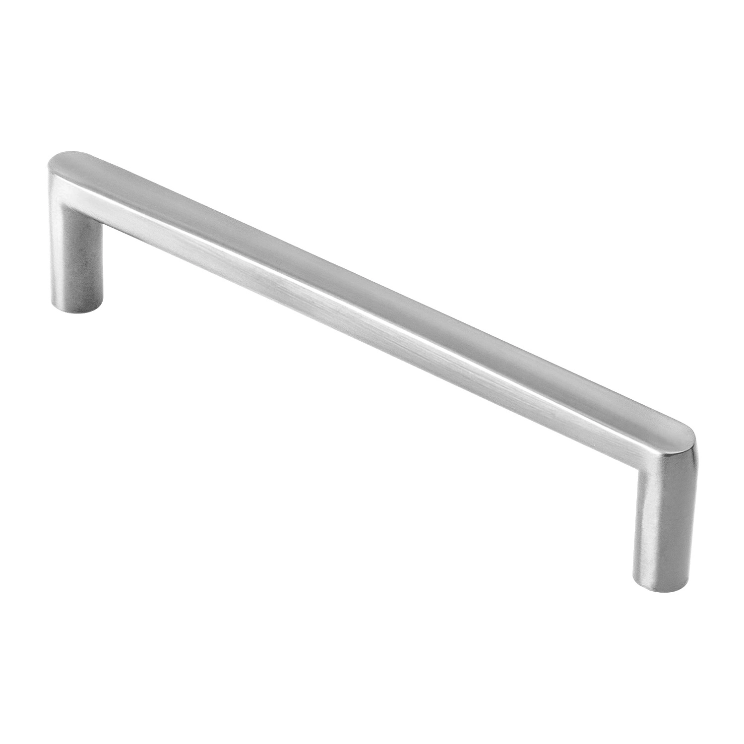 Puxador Para Móvel Alça Sobrepor 128 Mm Zamac (cartago Escovado)