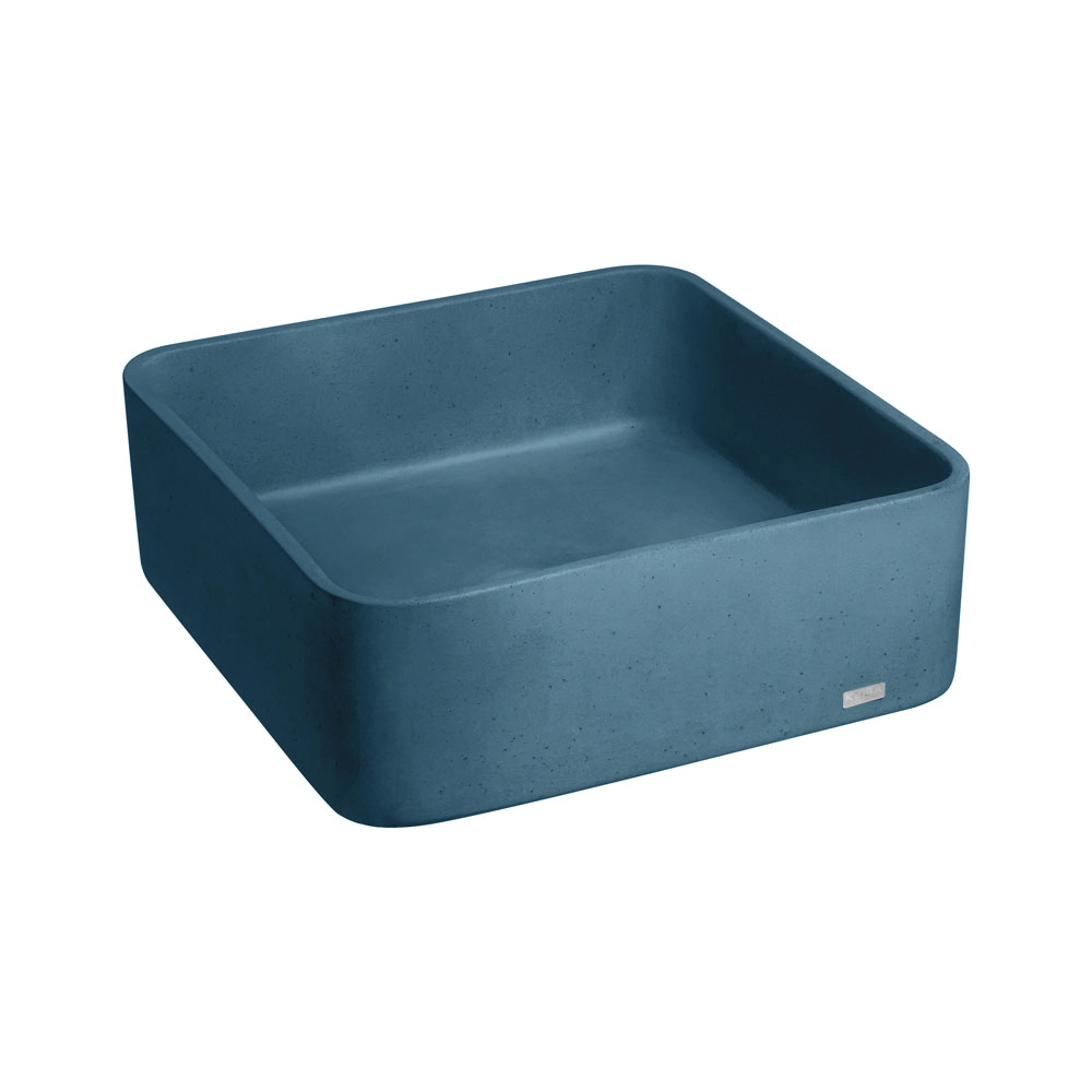Cuba De Banheiro Concreto Apoio Quadrada 40 Cm (urban Caribe)