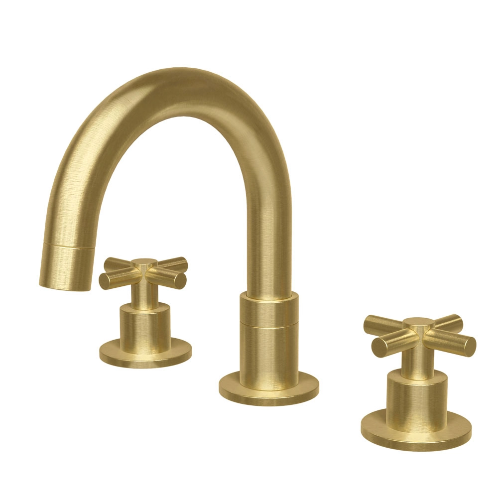 Torneira Misturador Baixa Para Banheiro Inox (alva Ouro Fosca)